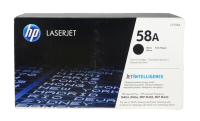 HP 58A Black Toner Cartridge CF258A | eBay
