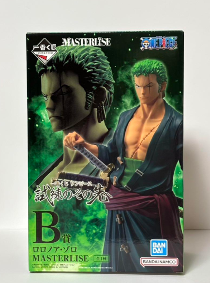 One Piece Ichiban kuji Beyond the Trials B Zoro MASTERLISE Figure