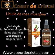 Rose hip seed oil organic unrefined cold pressed For Hair Growth Tick And Shiny 