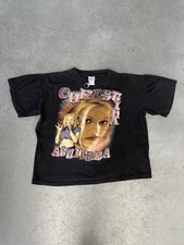 Y2K Vintage Christina Aguilera What A Girl Wants Rap Style Tee