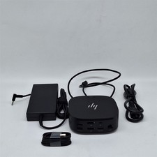 HP Docking Station for Laptop Dual Monitor and Charging 5TW10AA 