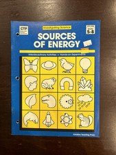 Sources Of Energy Investigating Science CTP Binder Ready Reproducibles 1987