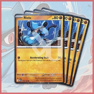 Pokemon Card Riolu | eBay