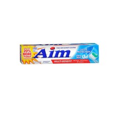 Cavity Protection Anticavity Fluoride Gel Toothpaste Ultra Mint 5.5 Oz By Aim 1.28 per gallon