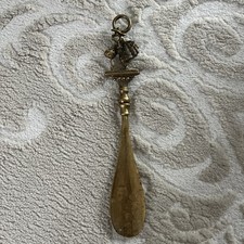 VINTAGE WOMAN In Petticoat BOOT SHOE HORN- ENGLAND