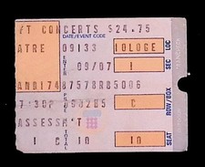 Barry Manilow 9/13/85 Costa Mesa CA Pacific Amphitheater Rare Ticket Stub