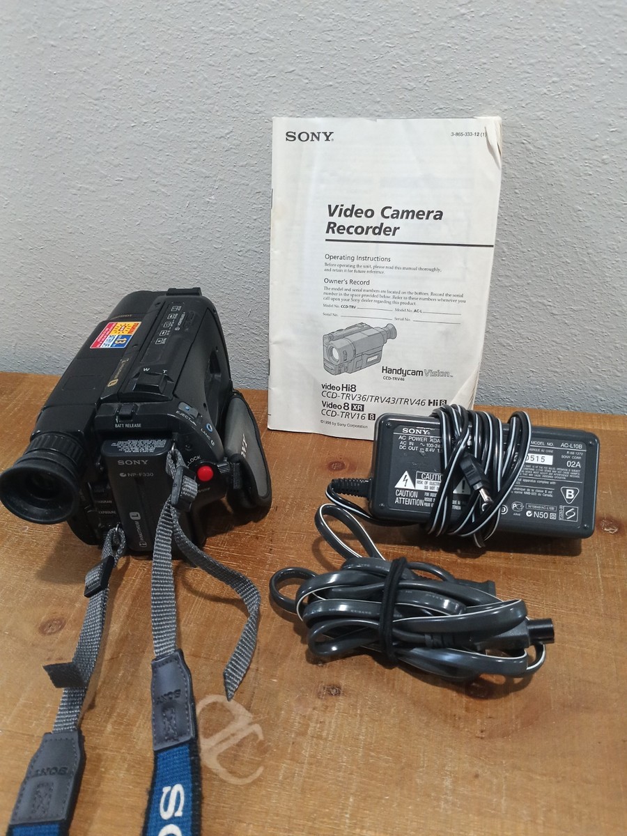 Sony Handycam Vision CCD-TRV16 NTSC Camcorder, 180x Zoom, Video8