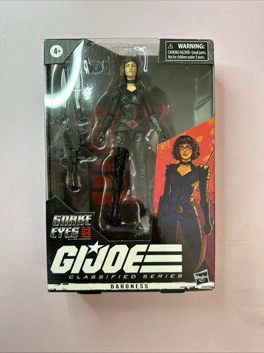 Hasbro G.I. Joe Classified #19 Baroness 6” Snake Eyes Movie Action Figure - NIP