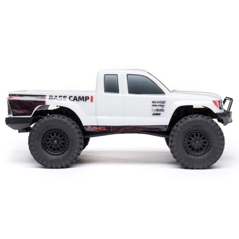 Axial AXI-1219T1 1:24 SCX24 BaseCamp 4WD RockCrawler Brushed RTR Akku/Lader Weiß - Bild 2 von 4