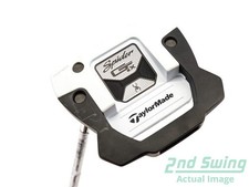 Mint TaylorMade White Spider GTx Single Bend Putter Steel Left 35.0in