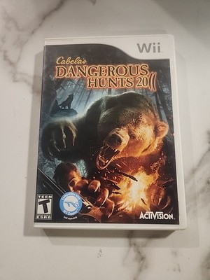 Cabela's Dangerous Hunts 2011 - Nintendo Wii -Tested Working