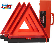 Safety Triangles DOT Approved, Standard Warning Triangles Enmergency Reflector,