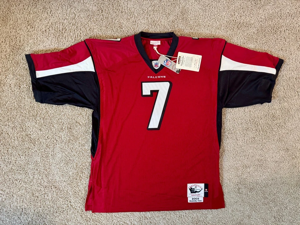 Michael Vick Autographed Mitchell & Ness Jersey w/ JSA LOA Atlanta Falcons - Image 4 of 4