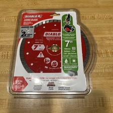 Diablo DMADT0700 Diamond Turbo Masonry Cut Off Blade, 7"