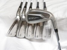 New TaylorMade Stealth HD Iron Set 5-PW Speeder NX 60-S Stiff Graphite Shafts S