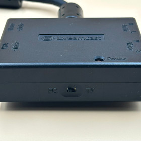 SEGA Dreamcast VGA Box HKT-8100 Video Output Adapter Tested Authentic Japan