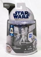 "Star Wars The Clone Wars #5 Clone Trooper Raketenwerfer 3.75\" Figur Hasbro 1:18"