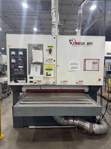TIMESAVERS 4221-45-09 42” Dual Head Metal Wide Belt Sander