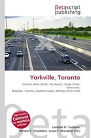 Yorkville, Toronto Lambert M. Surhone (U. A.) Taschenbuch Englisch 2026
