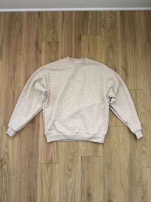 Alo Yoga Accolade Crewneck Pullover Sweatshirt Oatmeal Heather Size XXS 2XS NEW