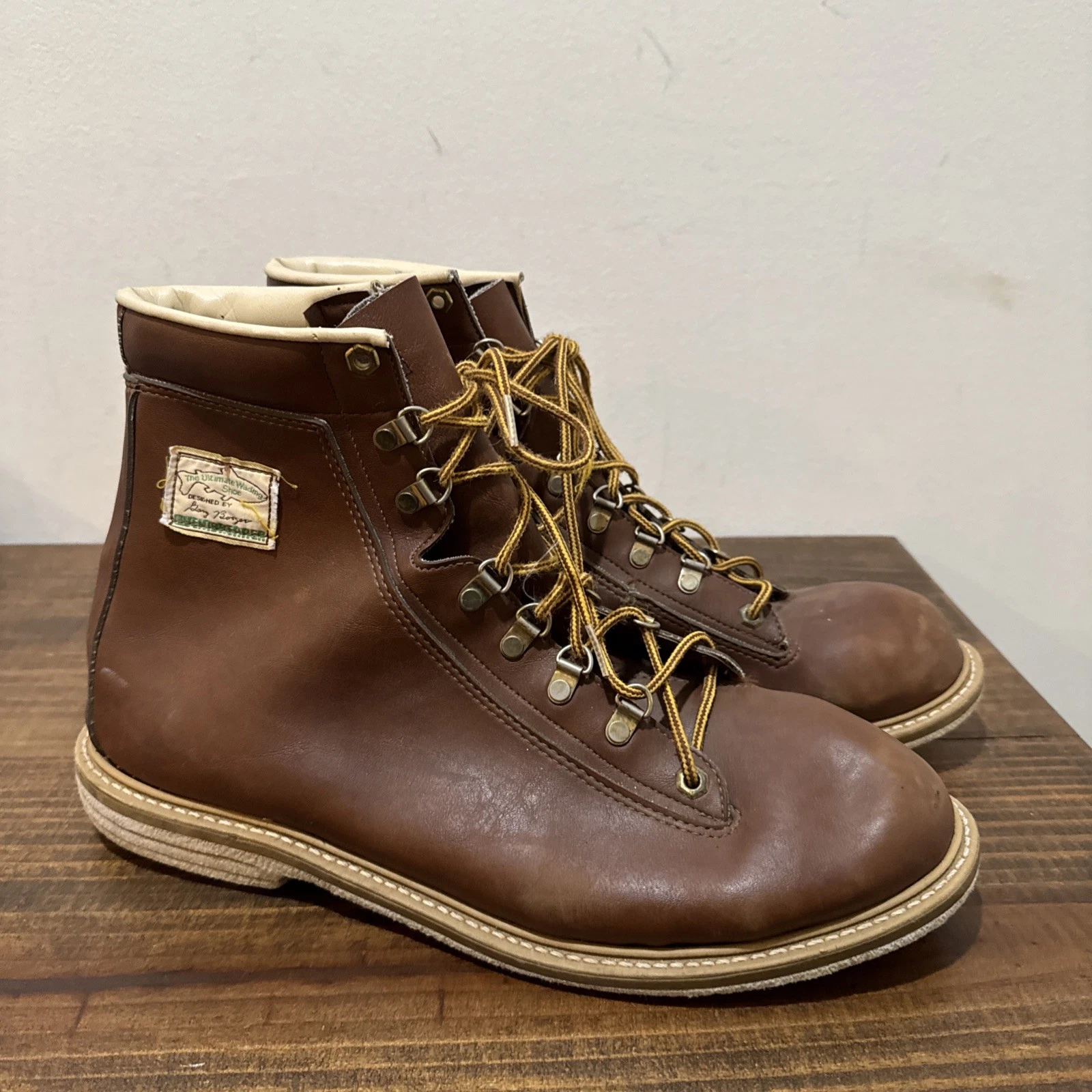 Weinbrenner Ultimate Wading Shoe Gary Borger Men Sz 14 Felt Bottoms USA Fishing