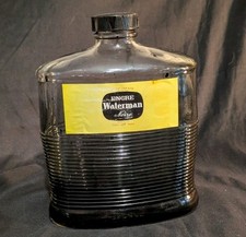 Grande Bouteille d'encre Noire Waterman, Flacon, JIF Paris, reste 1/5 encre