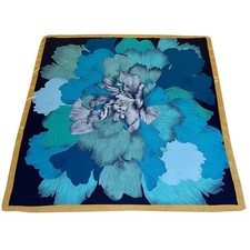 Large Square Scarf 43" Silk Scarf Fashion Scarves Silk Feeling Hair Wrapping ...