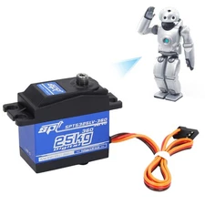 1500μs/ 330hz 360 Continuous Rotation SPT5525-360 25KG Digital Servo RC Robot