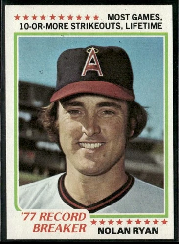 1978 Topps Nolan Ryan #6 ~ EX/MT ~