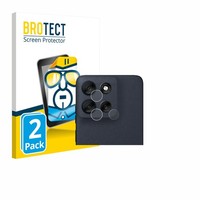 2X Motorola Moto G56 (Nur Kameraschutz) Displayschutzfolie Transparent