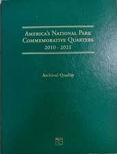 2010-2021 National Park Quarter 56 Coin Set Uncirculated w/Folder