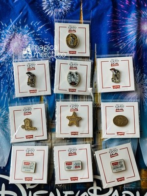 Levi's x Toy Story 30th Anniversary Disney Pixar Complete 10 Pin