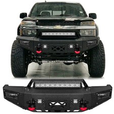 Vijay Fit 2004-2012 Chevy Colorado Front Bumper W Led Lights And D-rings