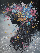 5D Special Shape Diamond Art Kits for Beginners, Diamond Painting Kits for Adult