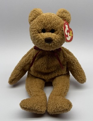 Ty Plush Beanie Buddy - Curly the Bear Buddies NWT
