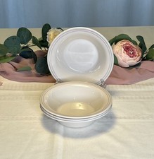 Vintage Corelle Spring Pond Set of 4 Cereal Bowls 6.25" in dia.