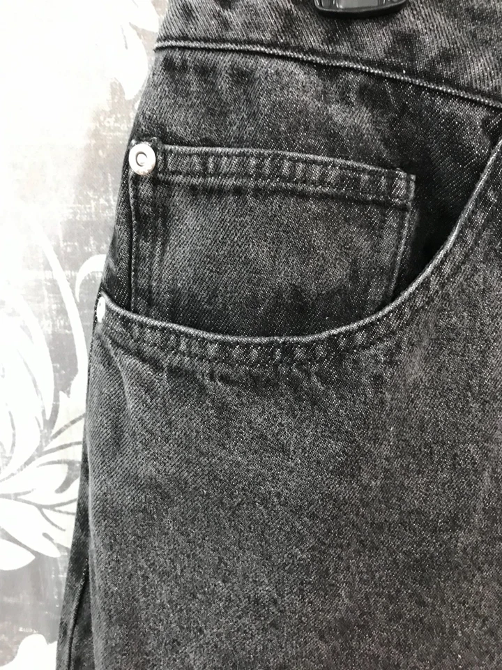 Jeans Air Jordan Active masculino tamanho 34x34 preto caimento solto folgado $120 novo com etiquetas - Imagem 3 de 4