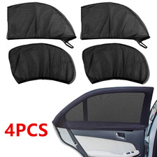 4x For Nissan Breathable Mesh Car Side Window Sun Shade Privacy Uv Block Screen
