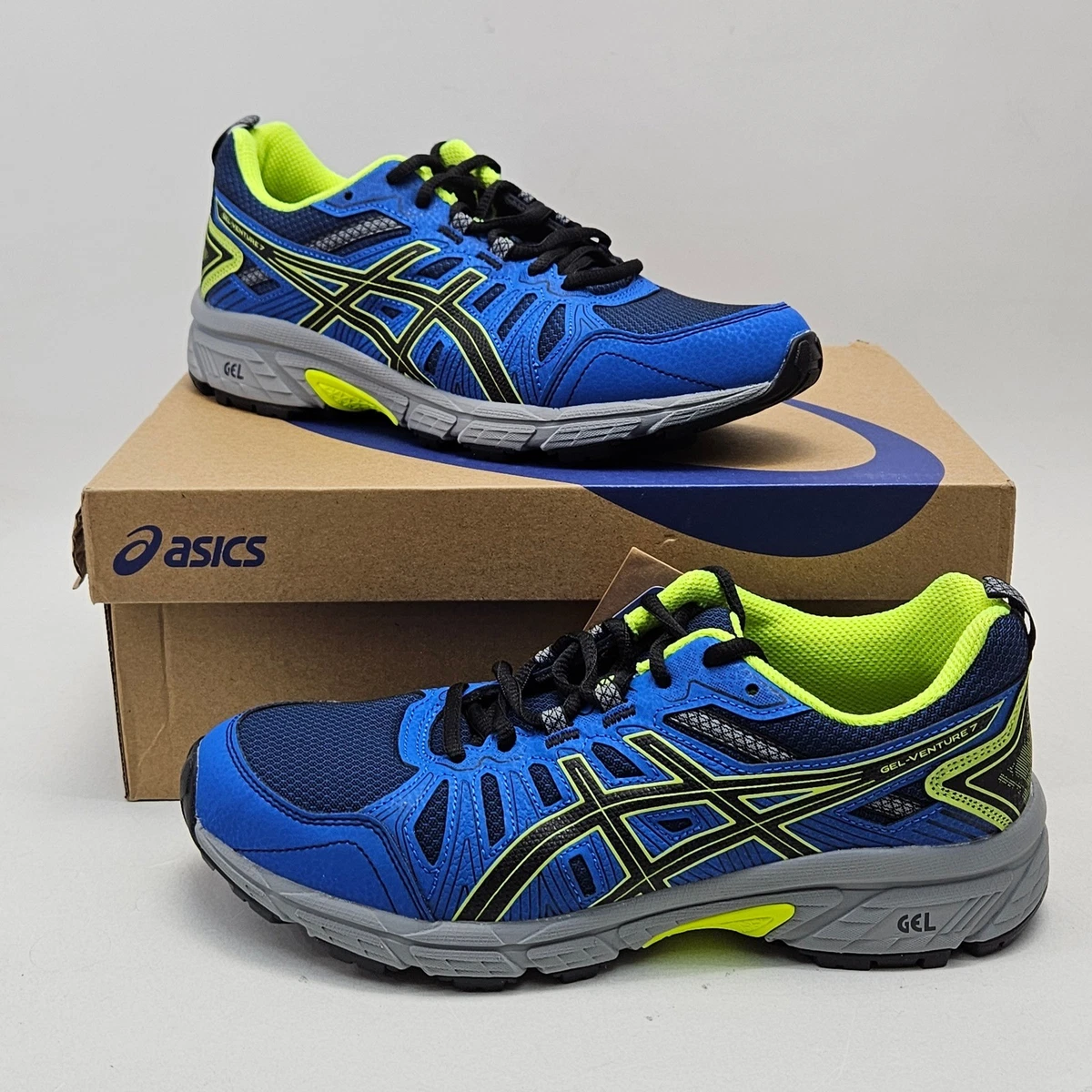 ASICS Gel-Venture Trail Running Shoes Blue Green Size 8.5 ASICS GEL-Venture Blue for sale | eBay main image 4