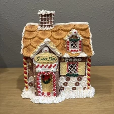 Christmas Village House Sweet Shop Light Up House