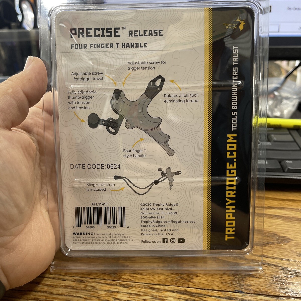 NEW** TROPHY RIDGE Precise T Handle Release (AFL1141T