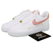 Nike Air Force 1 '07 Essential White Rust Pink W for sale | eBay
