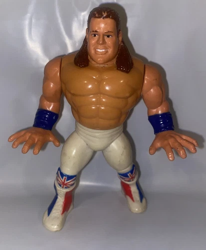 WWE British Bulldog Hasbro Series 4 Wrestling Figure WCW WWF