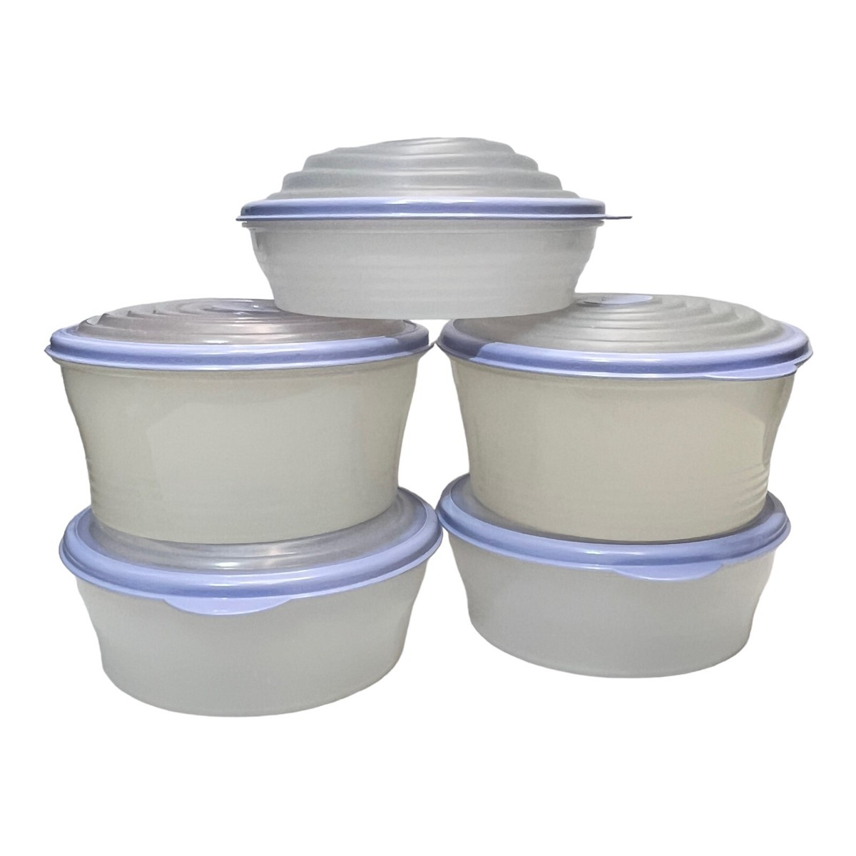 Tupperware 5315A-1 Storage Container 1L Lid 5184A Blueberry Mist 5