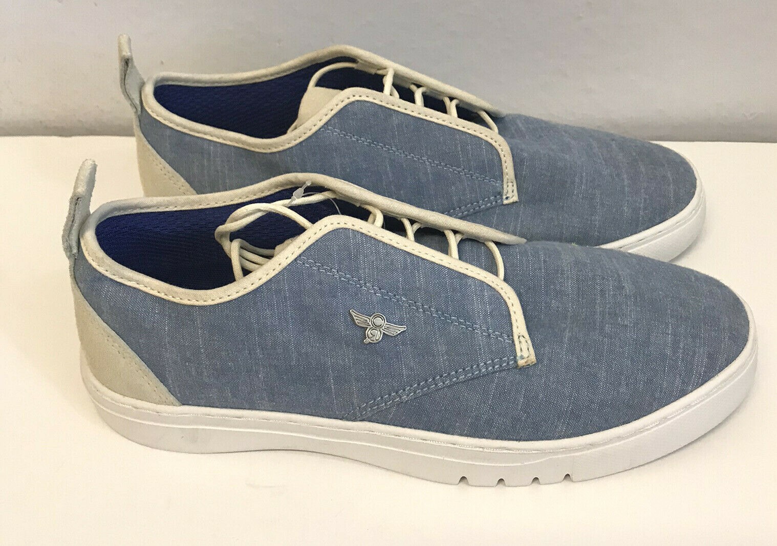 SAOLA CREAZIONE CREATIVA Sneakers Uomo Taglia 9 CESARIO LO XVI Blu Uomo NUOVE