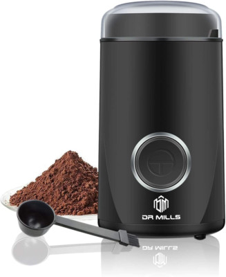 DR MILLS DM-7441 Coffee Grinder Electric, Coffee Bean and Dried Spice Grinder, O