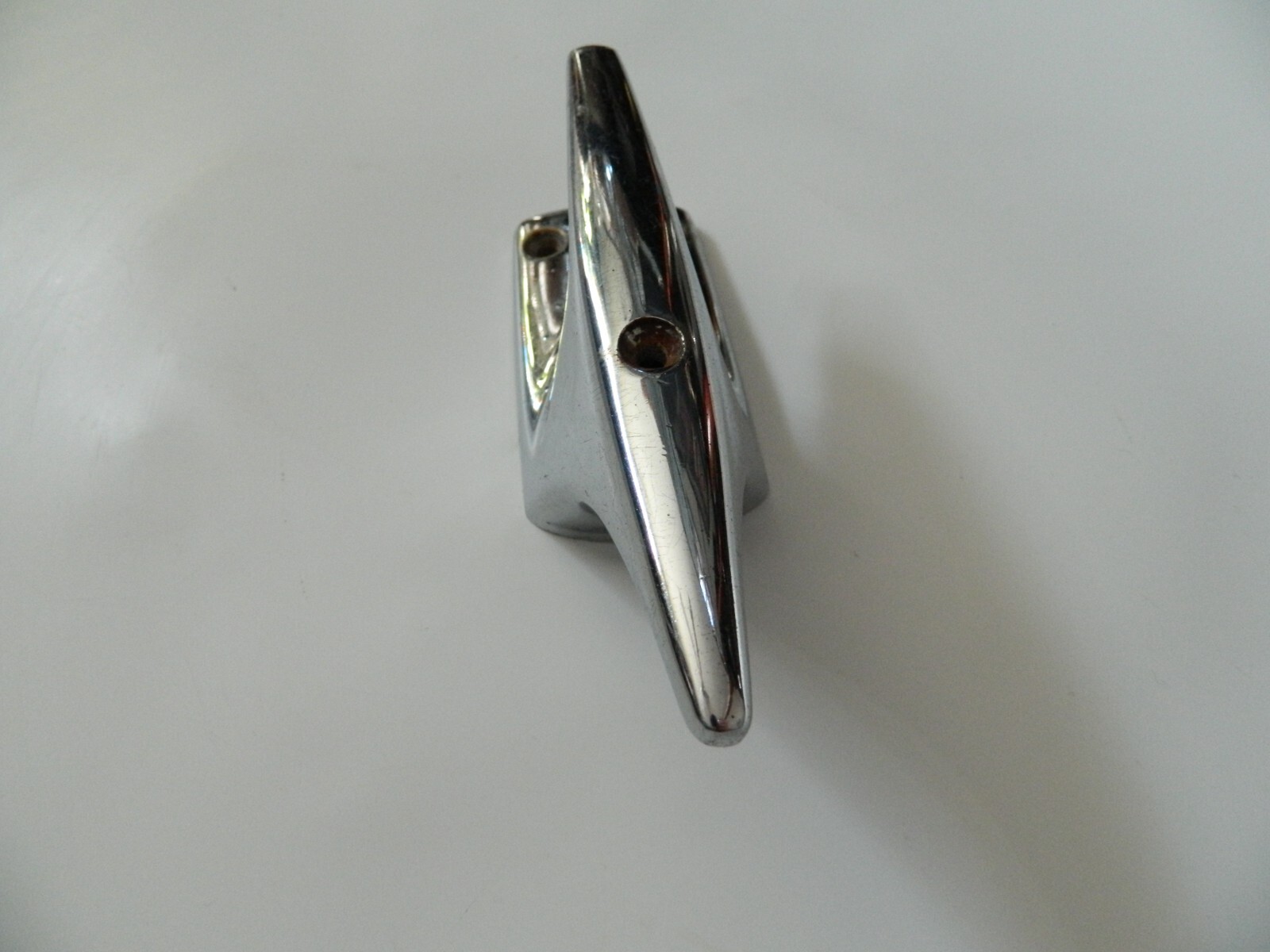 Attwood 8005 Boat Bow Cleat Vintage ChromePlated Brass 6” retro