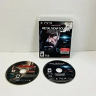 Metal Gear Solid 5 Ground Zeroes & Metal Gear 4 Disc Only PS3 Video Game Lot