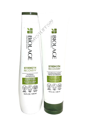 Matrix Biolage Strength Recovery Shampoo 13.5 oz & Conditioner 9.5 oz