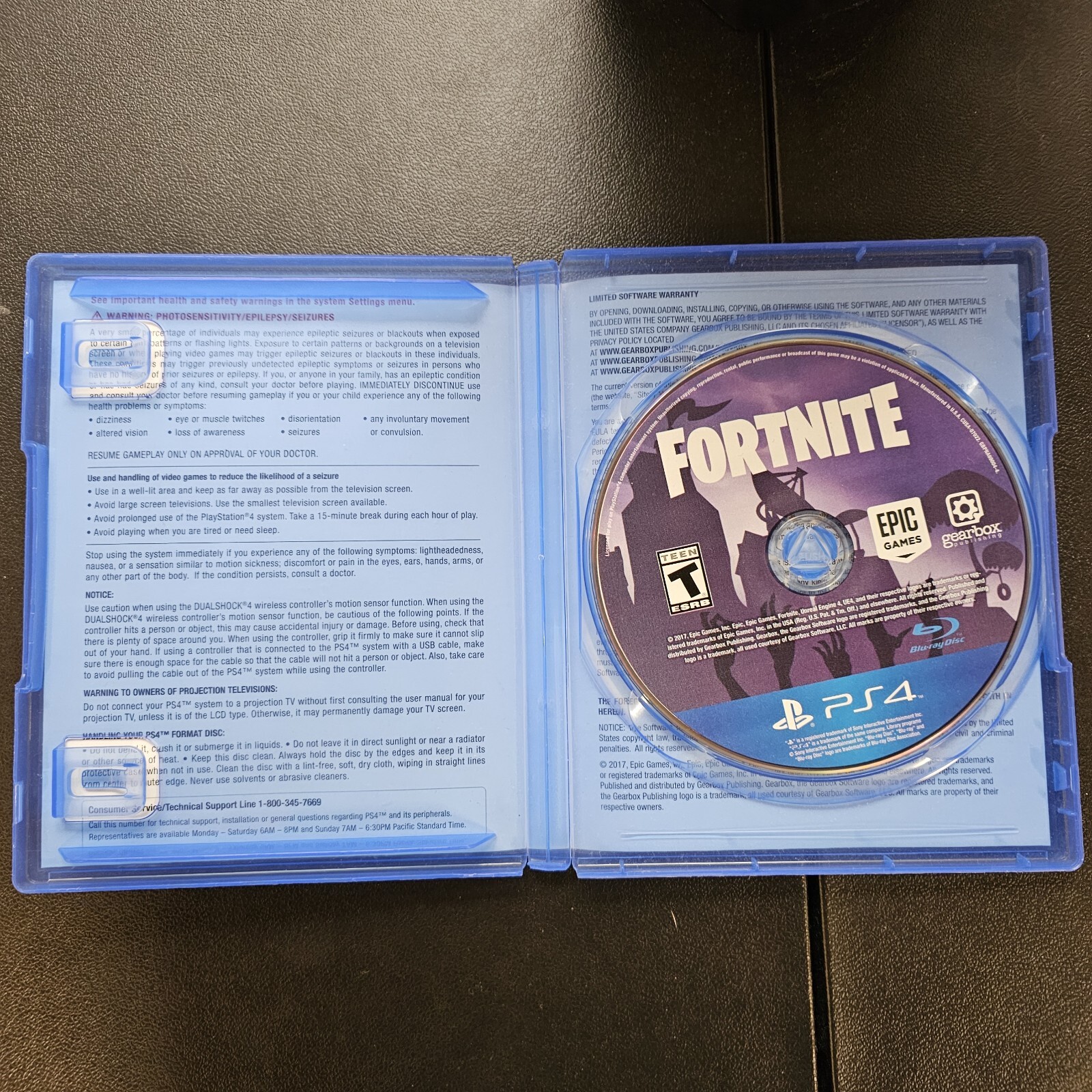 2017 FORTNITE PS4 Original Physical Disc No Code Playstation 4 eBay